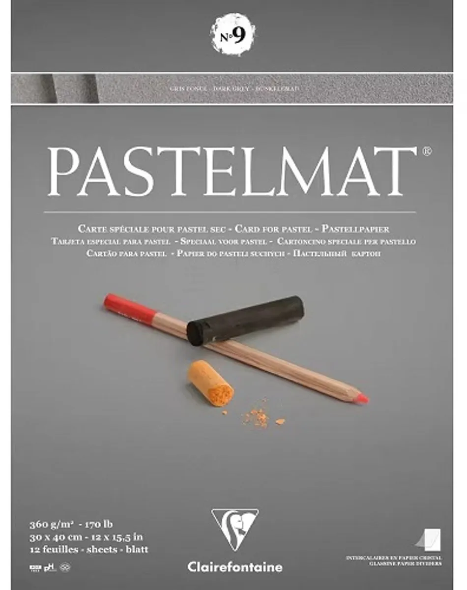 Clairefontaine Pastelmat Assorti 360g 30x40cm