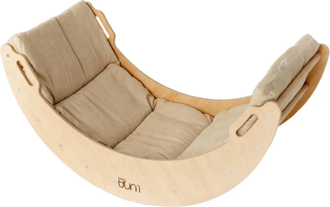 LUNA TOYS Beige Matras Schommelstoel - afbeelding 6 van 6
