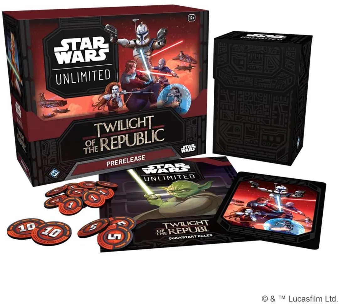 Fantasy Flight Games Star Wars Unlimited Twilight of the Republic PreRelease Box