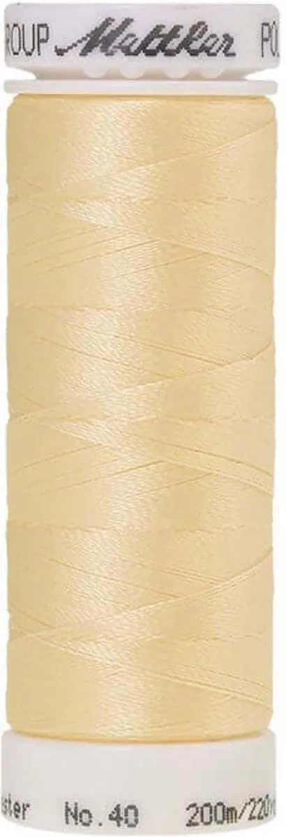 Amann Mettler Polysheen Naai-Borduurgaren Geel 200m