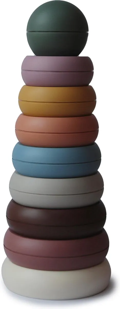 Mushie Stapelringen Rustic 70.030.01 - Multi
