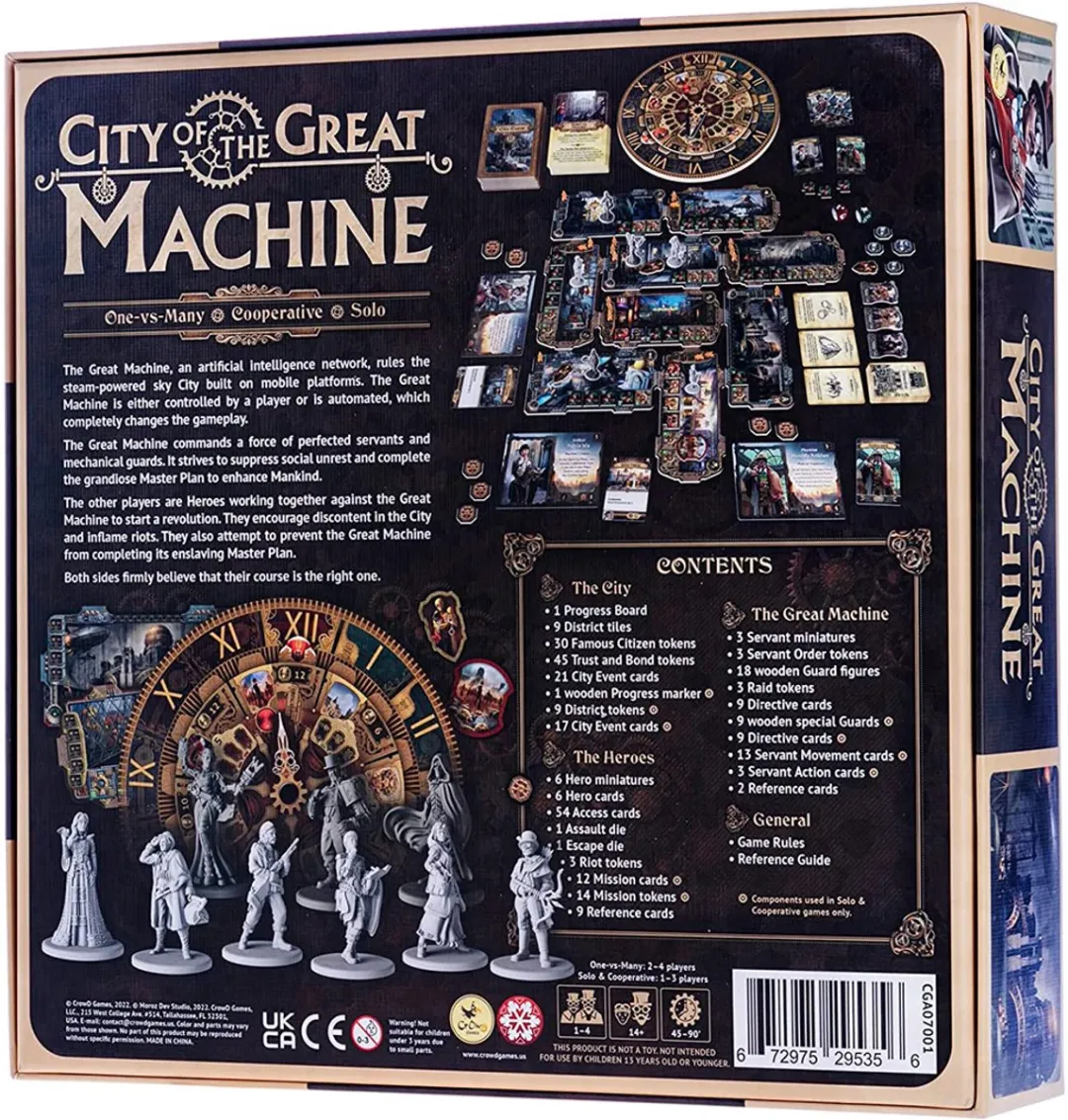 City of the Great Machine - Bordspel - Engelstalig - Crowd Games