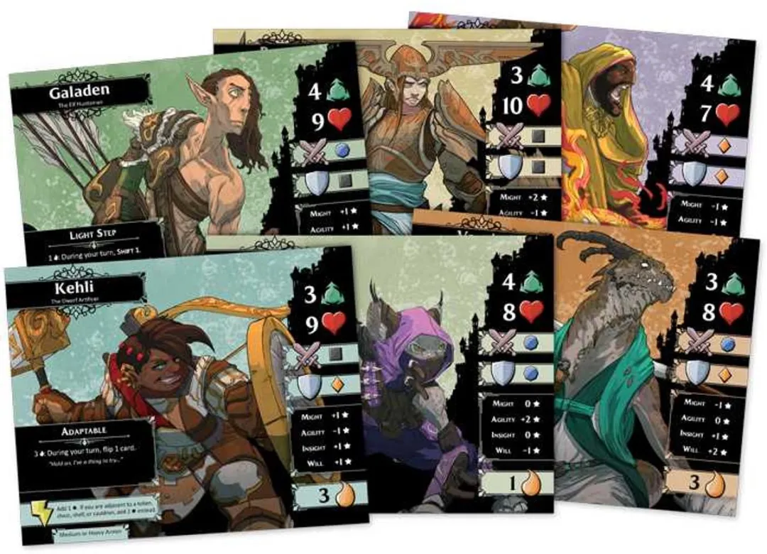 Fantasy Flight Games Descent Legends of the Dark FFGDLE01 Bordspel