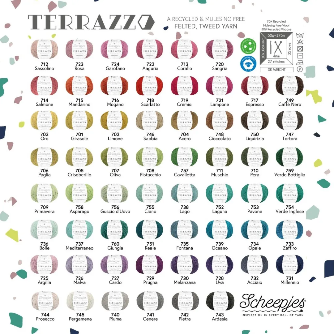 Scheepjes Terrazzo 50g - Scarlatto
