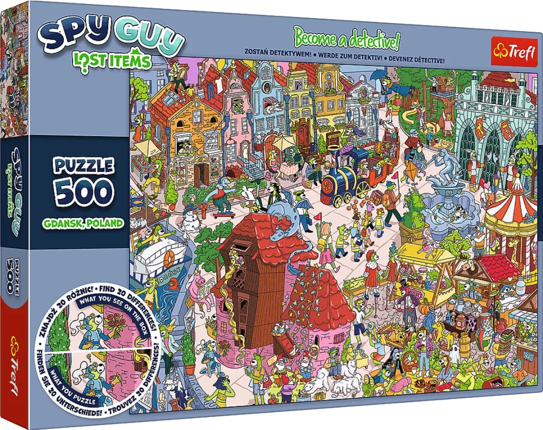 Trefl Spy Guy Lost Items Gdansk Legpuzzel 500 Stuks