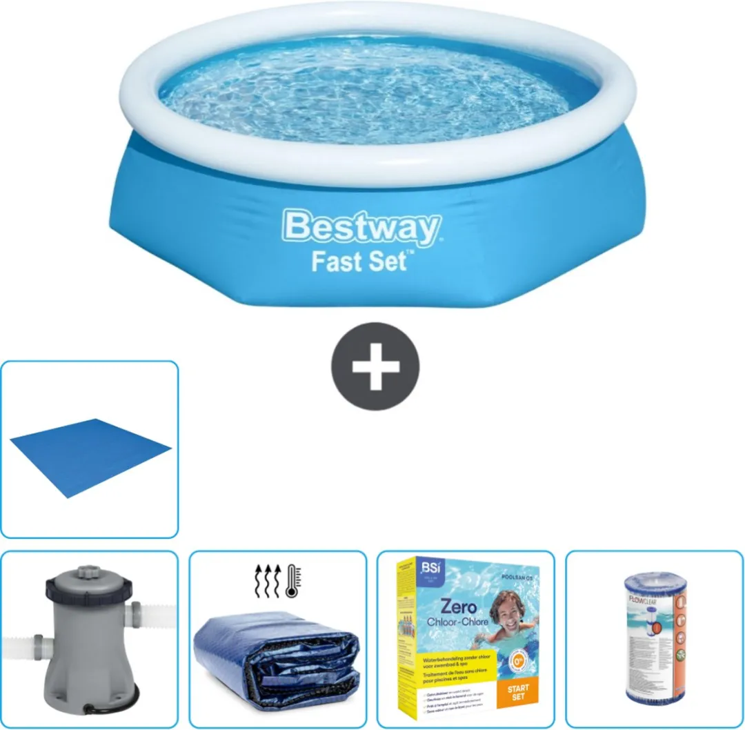 Bestway Fast Set Zwembad 244x61cm
