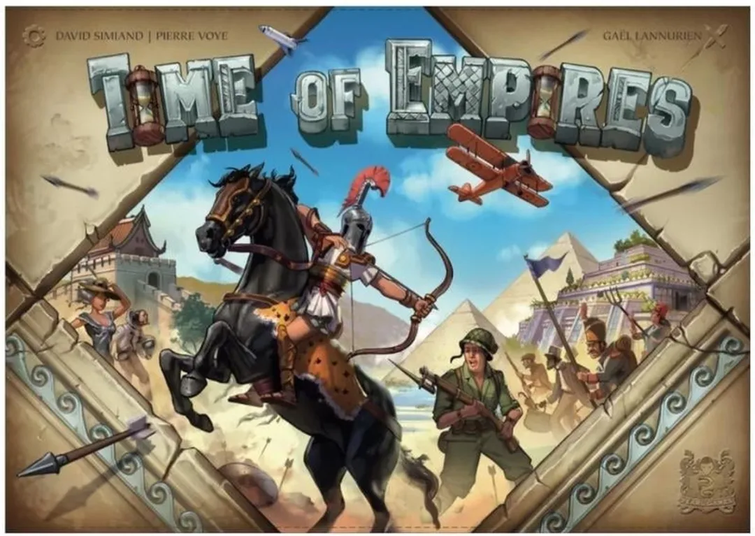 Pearl Games Time of Empires - Bordspel voor 2-4 spelers - Engels