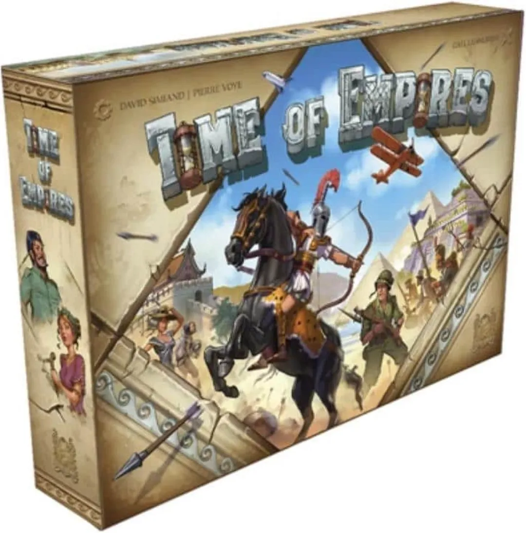 Pearl Games Time of Empires - Bordspel voor 2-4 spelers - Engels