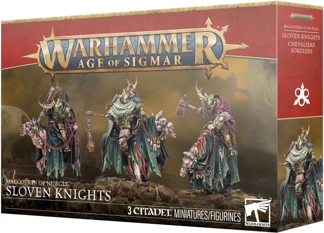 Games Workshop Maggotkin of Nurgle Sloven Knights 46-delig