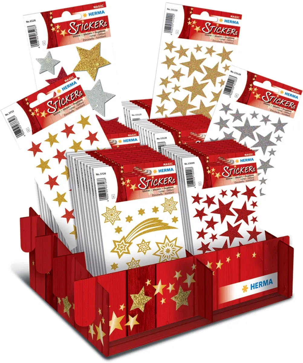 Herma Magic Kerst Sterren Stickers