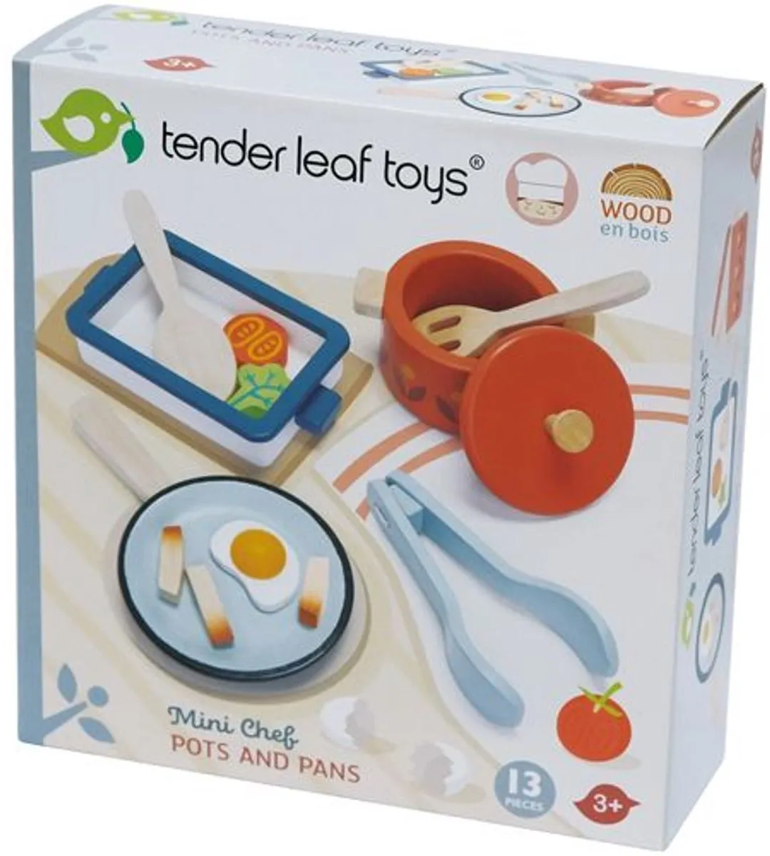 Tender Leaf Toys Retro Potten en Pannenset Multicolor