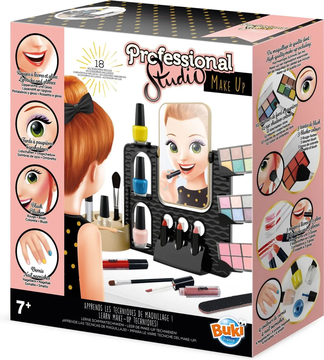 Buki Make-up Studio Speelgoedset - Zwart