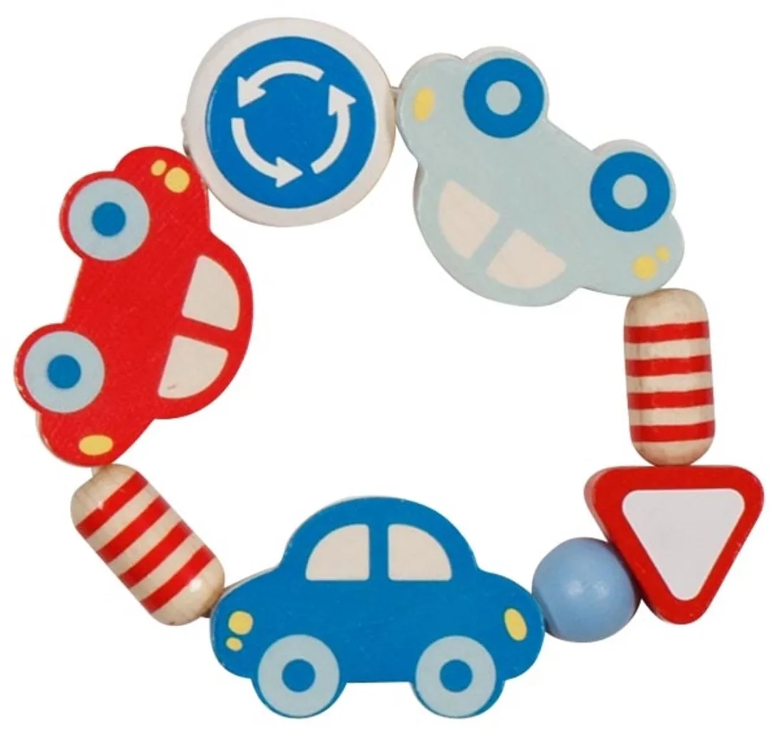 Goki Baby Bijtring Auto's Ø8,5cm