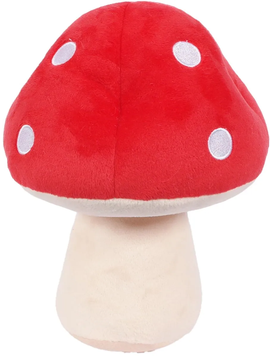 PIA Pluche Paddenstoel Rood 23cm