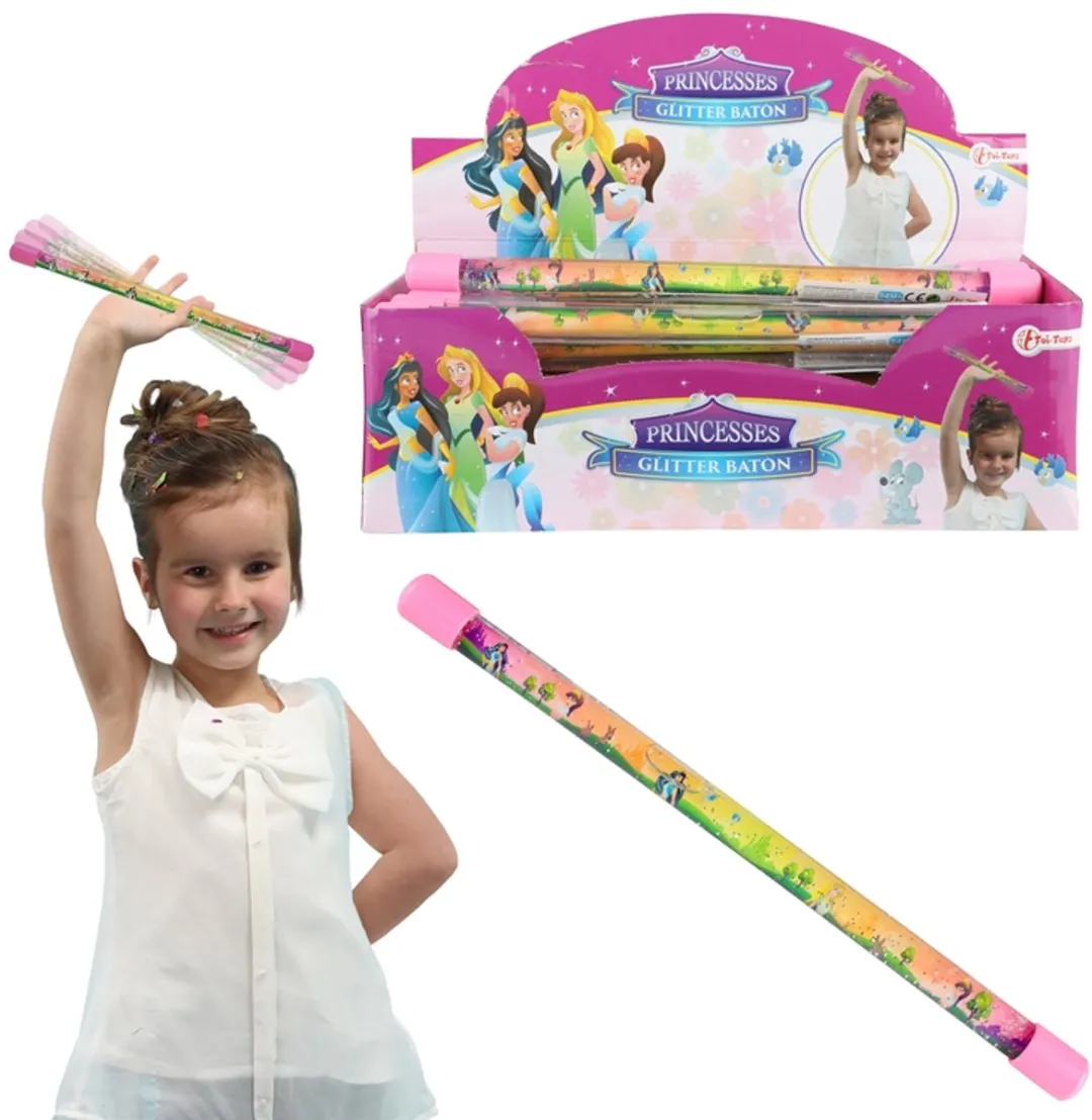 Toi-Toys Twirling Glitter Baton Prinses - Multi