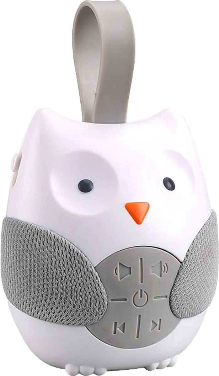 Eco Toys Uil Muziekdoosje Grijs