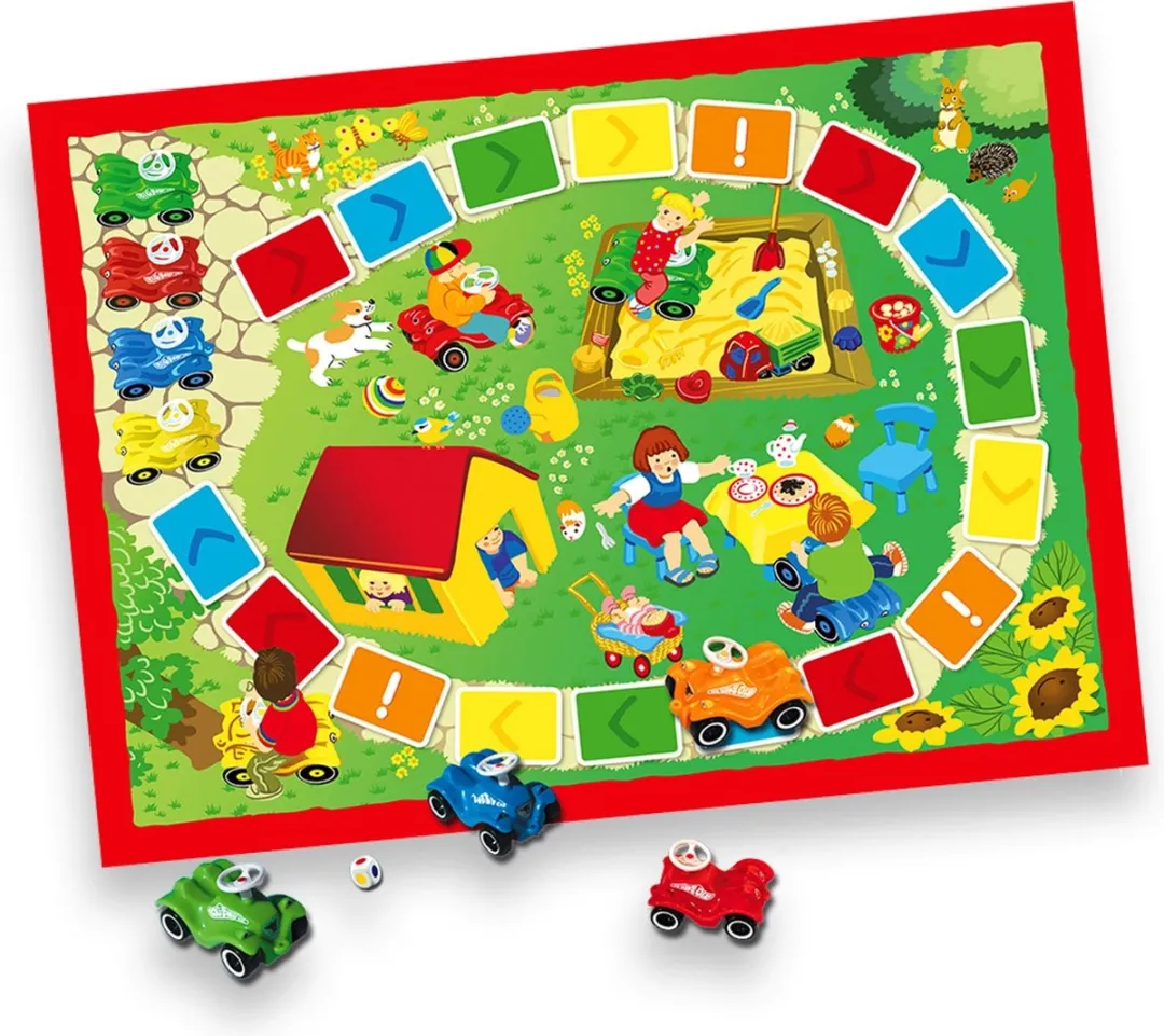 Noris Big-Bobby-Car Spel - 2-4 Spelers - afbeelding 3 van 6