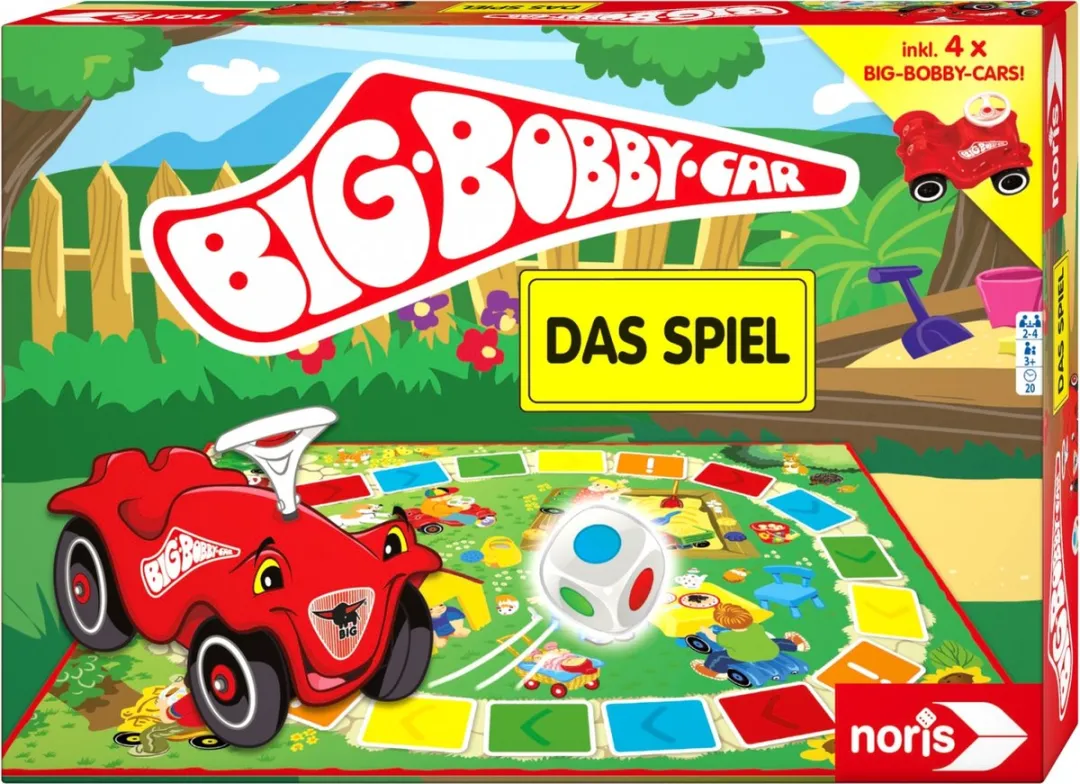 Noris Big-Bobby-Car Spel - 2-4 Spelers - afbeelding 6 van 6