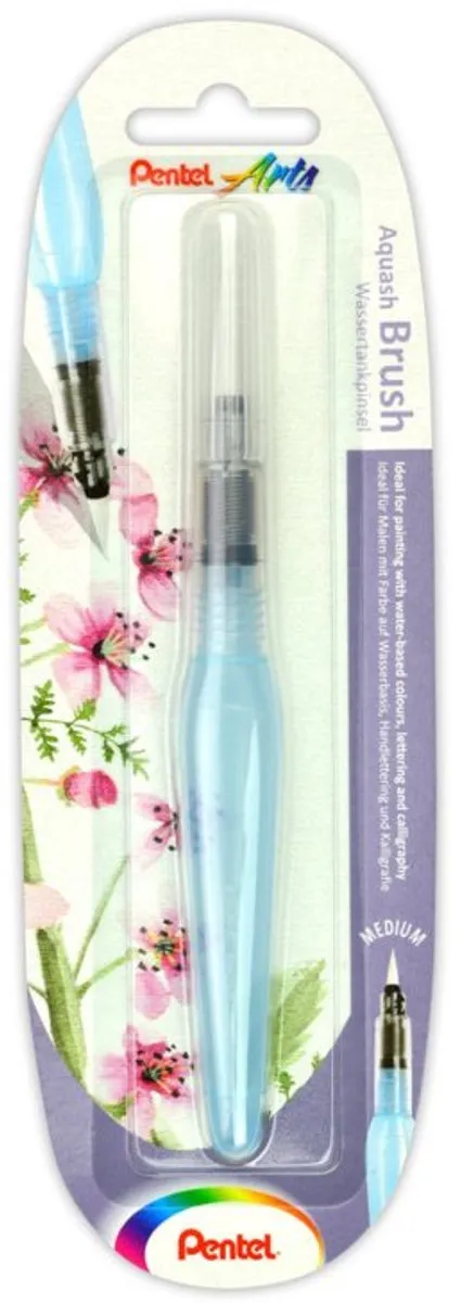 Pentel Aquash Brush Waterkwast - Transparant - afbeelding 6 van 6