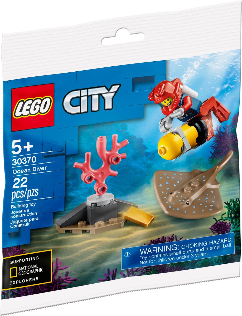 LEGO City Diepzee Duiker - 30370 (Polybag)