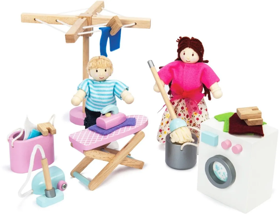 Le Toy Van De Wasserij Poppenhuismeubels - Hout - Multi