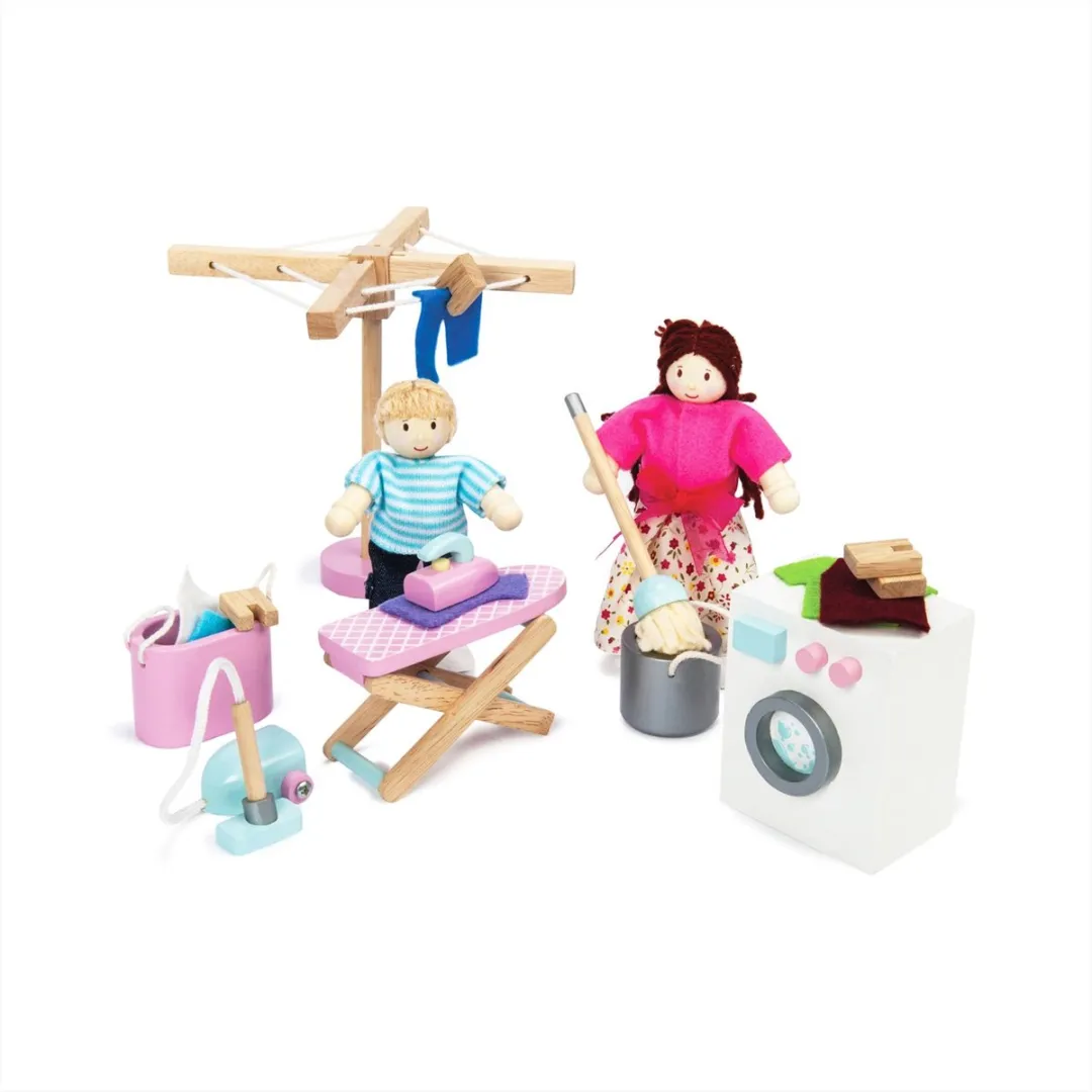 Le Toy Van De Wasserij Poppenhuismeubels - Hout - Multi