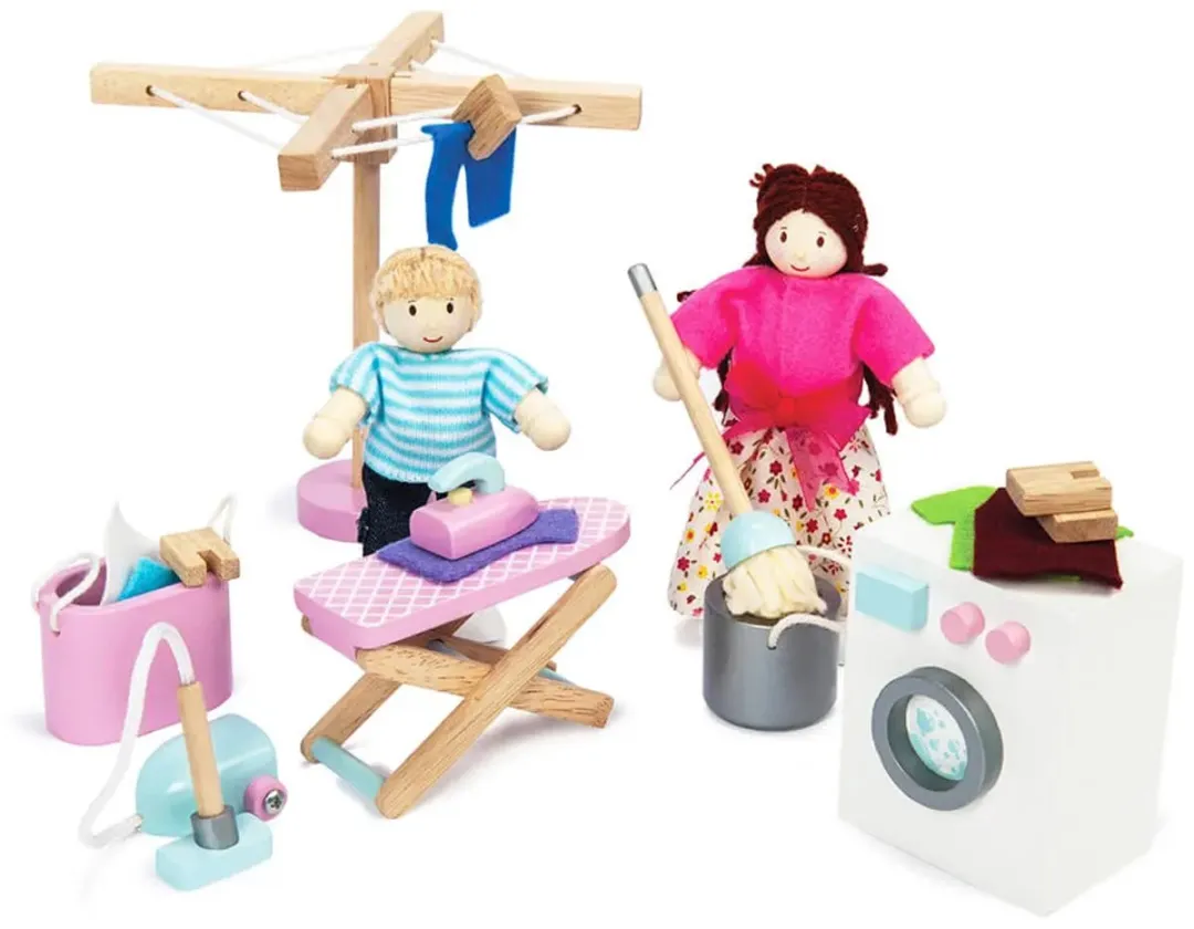 Le Toy Van De Wasserij Poppenhuismeubels - Hout - Multi