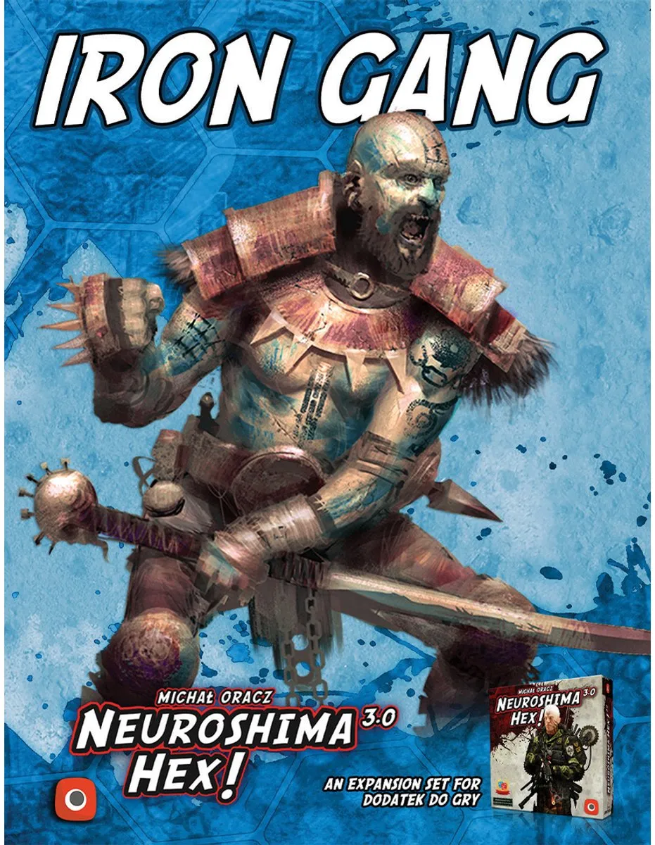 Portal Games Neuroshima HEX 3.0 Iron Gang Uitbreiding
