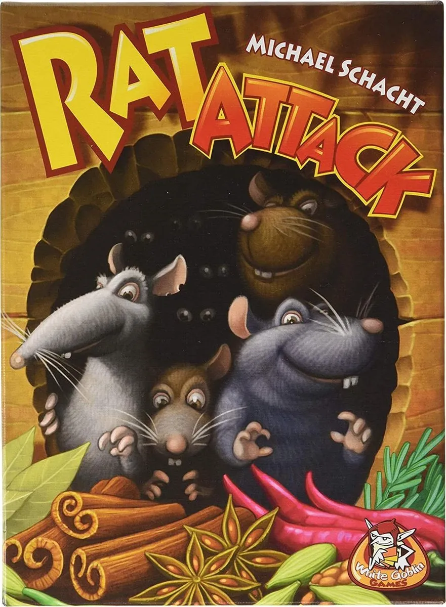 White Goblin Games Rat Attack Gezelschapsspel - 2 Spelers