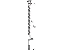 Bosch Hamerboor SDS-plus-5 19x400mm - Hout