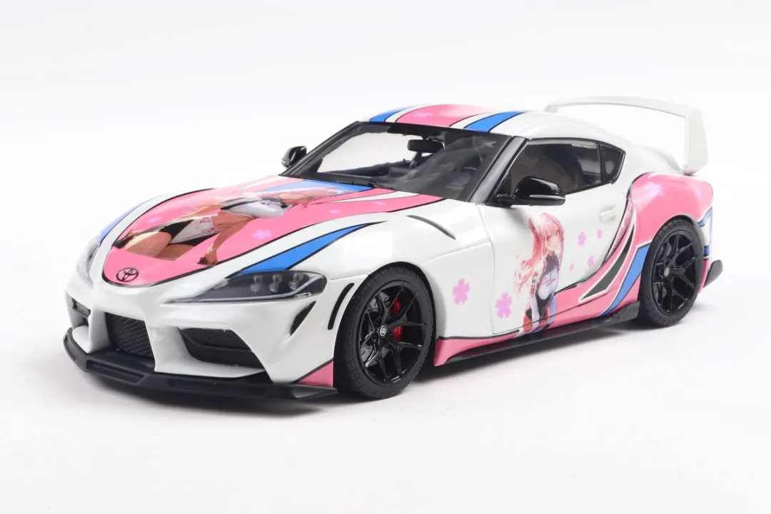 Toyota GR Supra Itasha Solido 1:18 - Wit