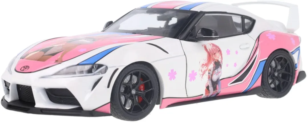 Toyota GR Supra Itasha Solido 1:18 - Wit