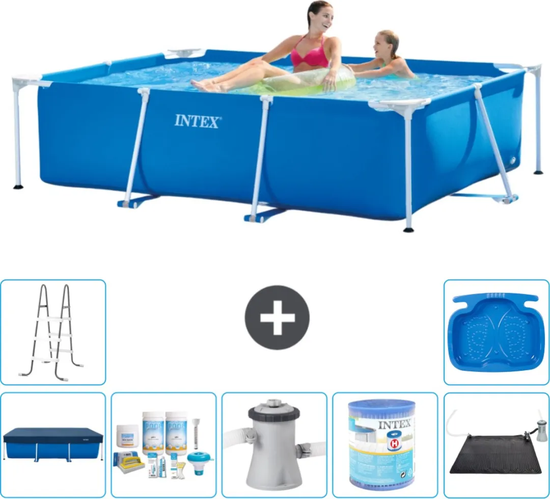 Intex 28270NP Rechthoekig Frame Zwembad 220x150cm