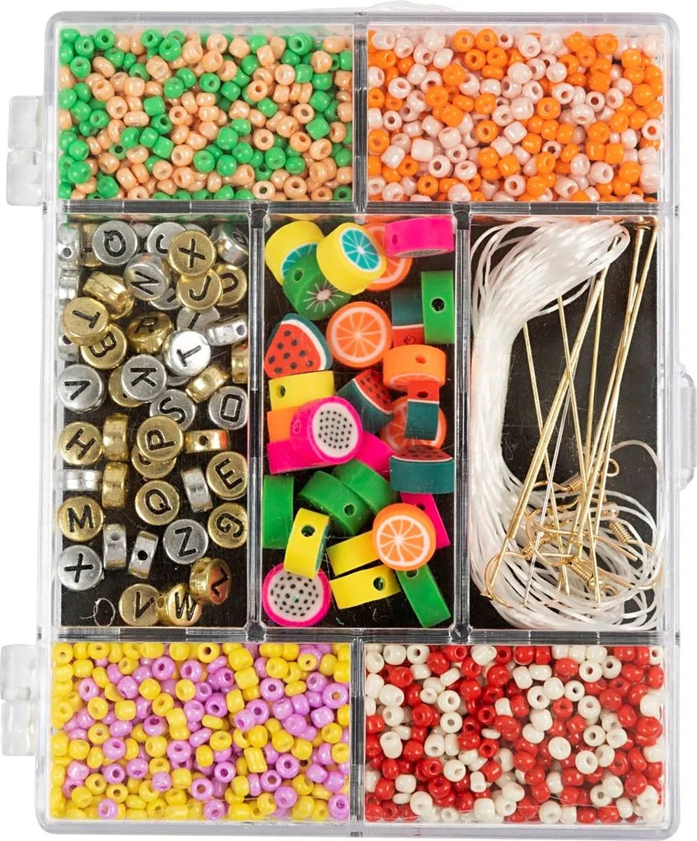 Creativ Company Sieraden Maken Set Fruitmix - Multicolor
