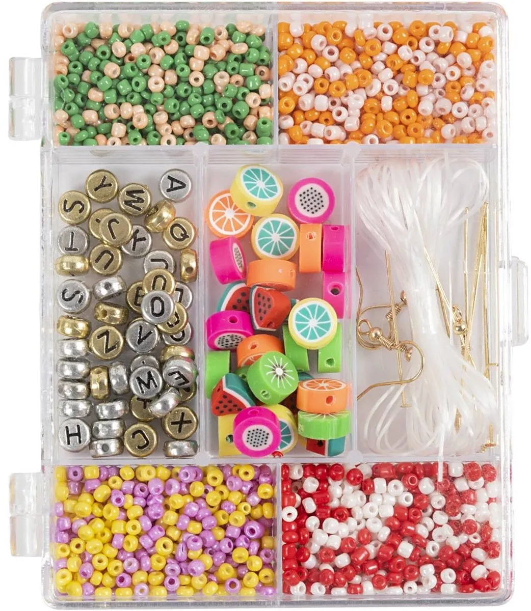 Creativ Company Sieraden Maken Set Fruitmix - Multicolor