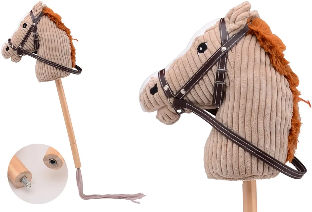 Johntoy Stokpaardje 80cm