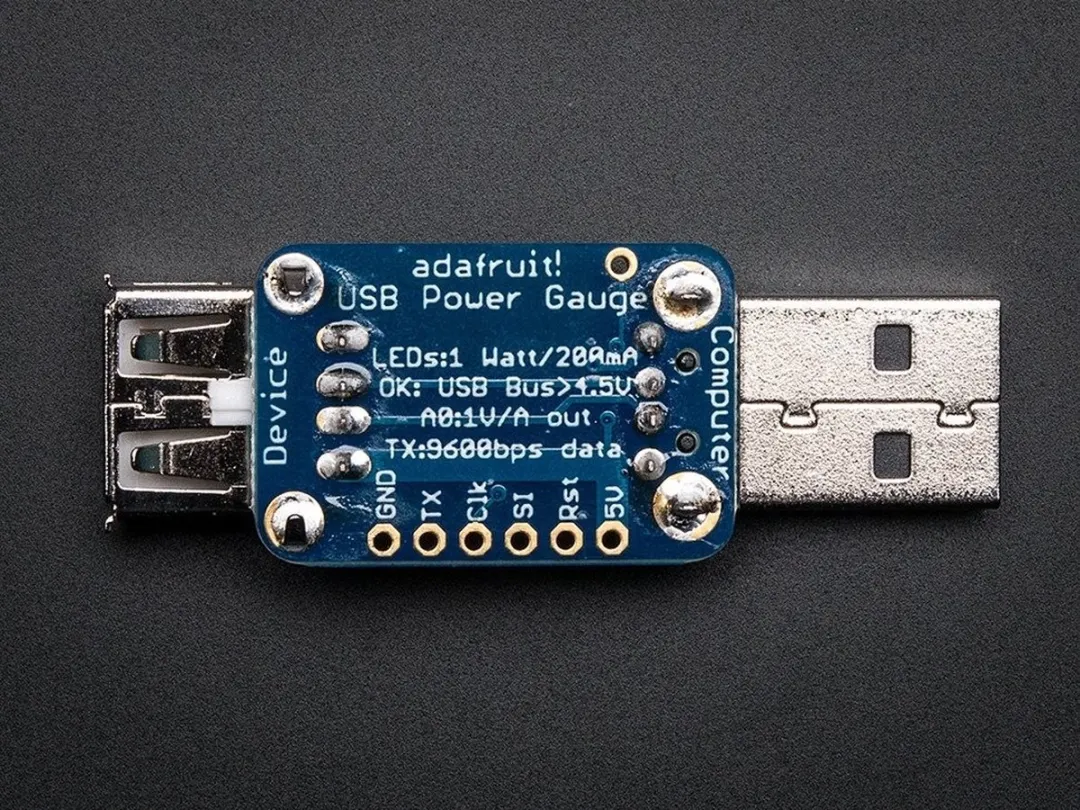 Adafruit USB Power Gauge Mini-Kit 1549 - Meerkleurig