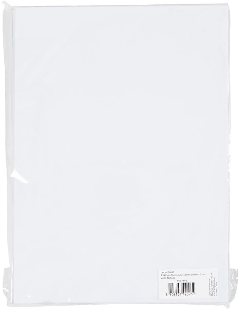 Creativ Company EVA Foam A4 2mm - 10 Vellen