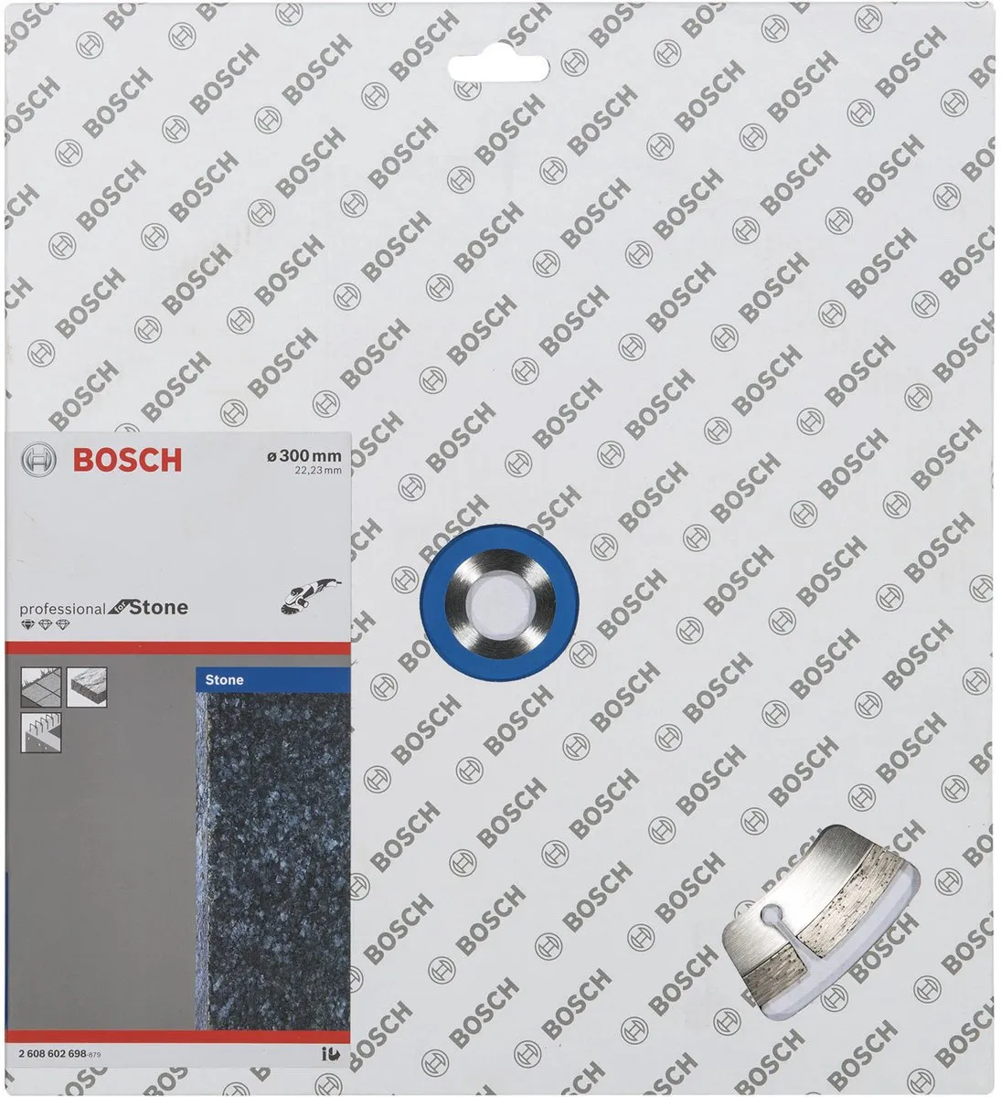 Bosch Diamantdoorslijpschijf Standard for Stone 300x22,23x3,1x10mm