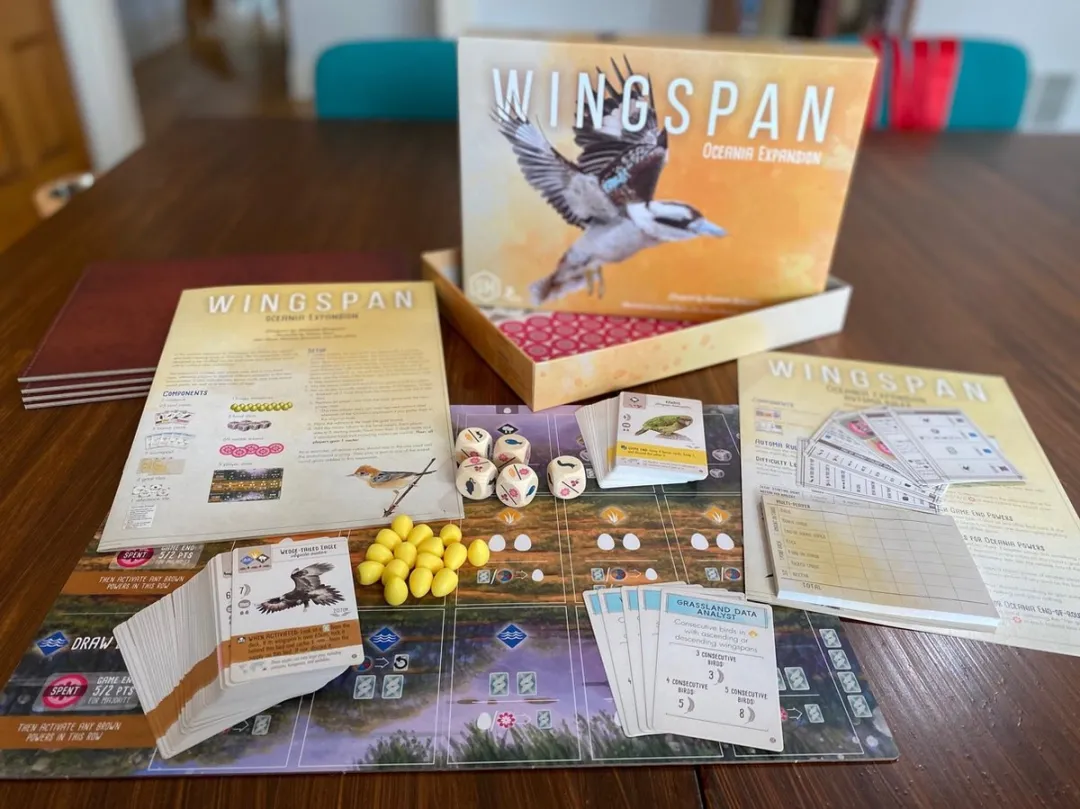 Stonemaier Games Wingspan Oceanië Uitbreiding STMWOE - Bordspel