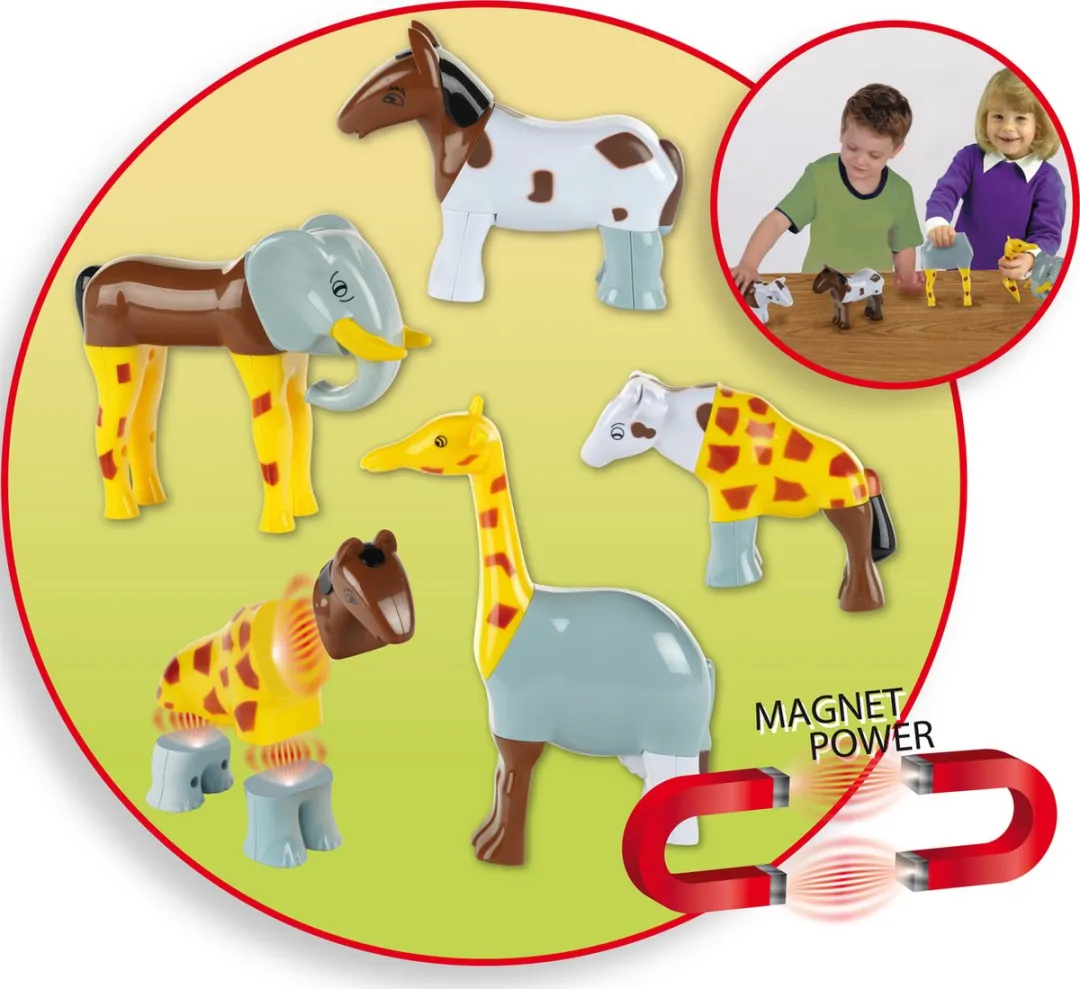 Klein Toys Early Steps Magnetische Dierenpuzzel 32-delig - Multicolor