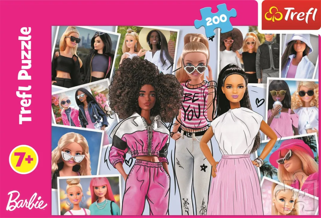 Trefl Barbie Puzzel 200 Stuks - Multicolor
