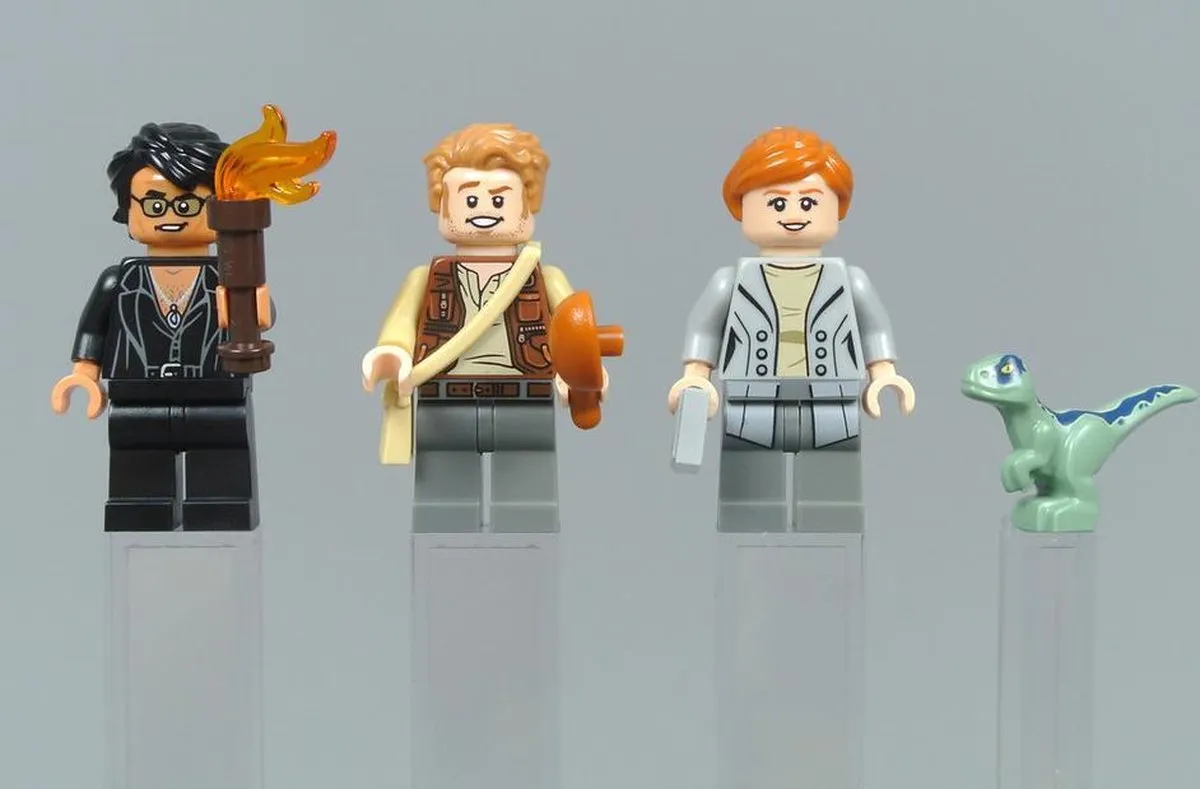 LEGO Jurassic World Minifiguren 5005255 - 4 Stuks