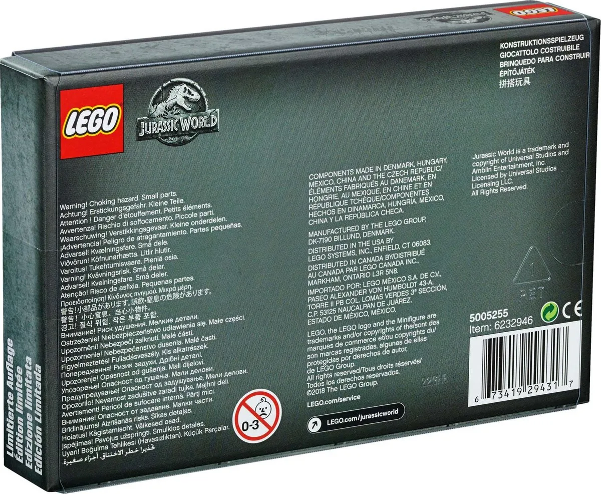 LEGO Jurassic World Minifiguren 5005255 - 4 Stuks