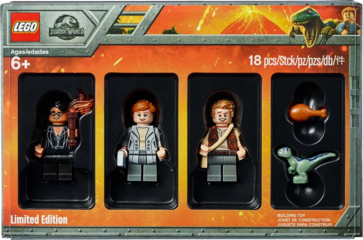 LEGO Jurassic World Minifiguren 5005255 - 4 Stuks