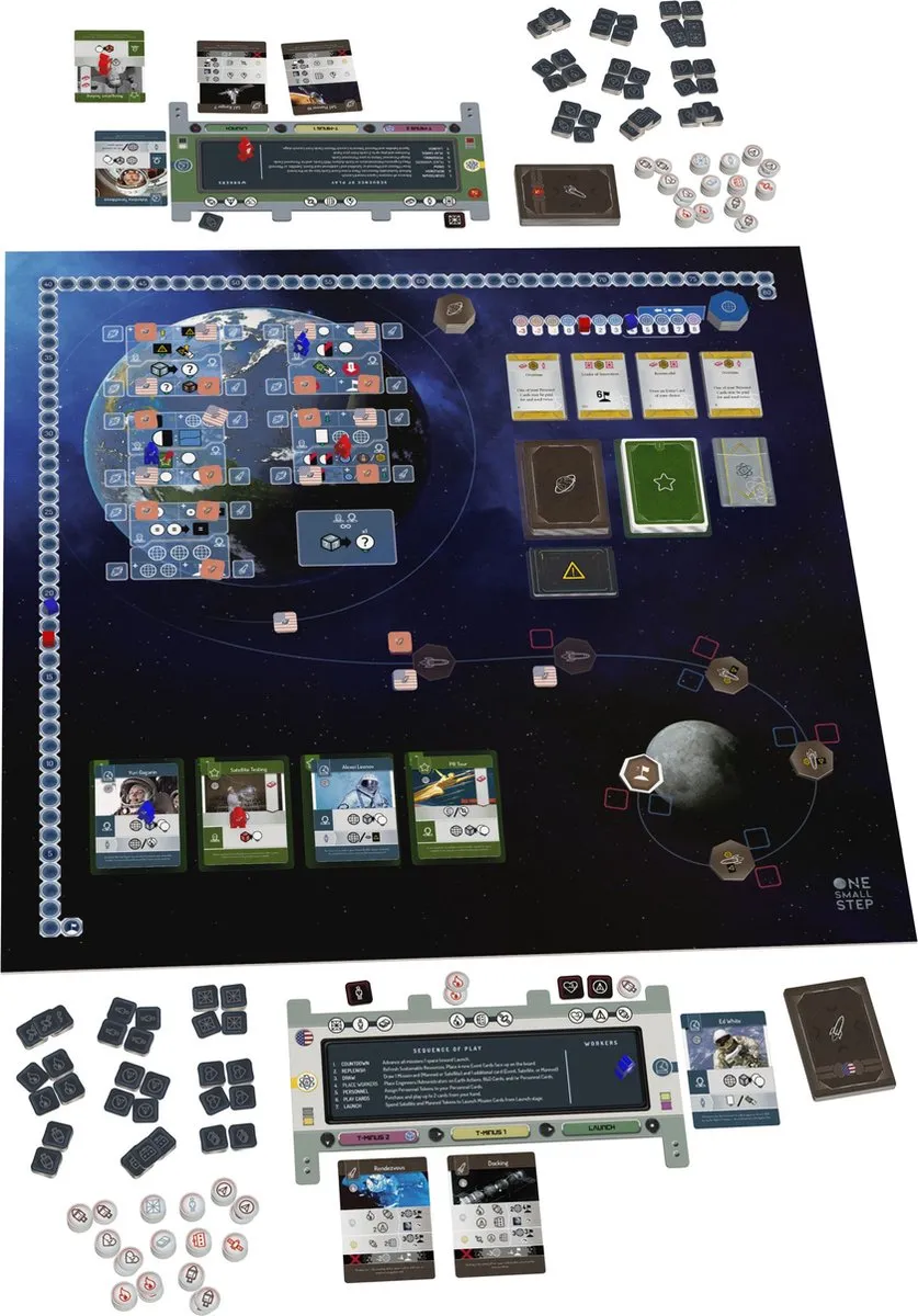 One Small Step - Bordspel - Academy Games - Engelstalige Editie