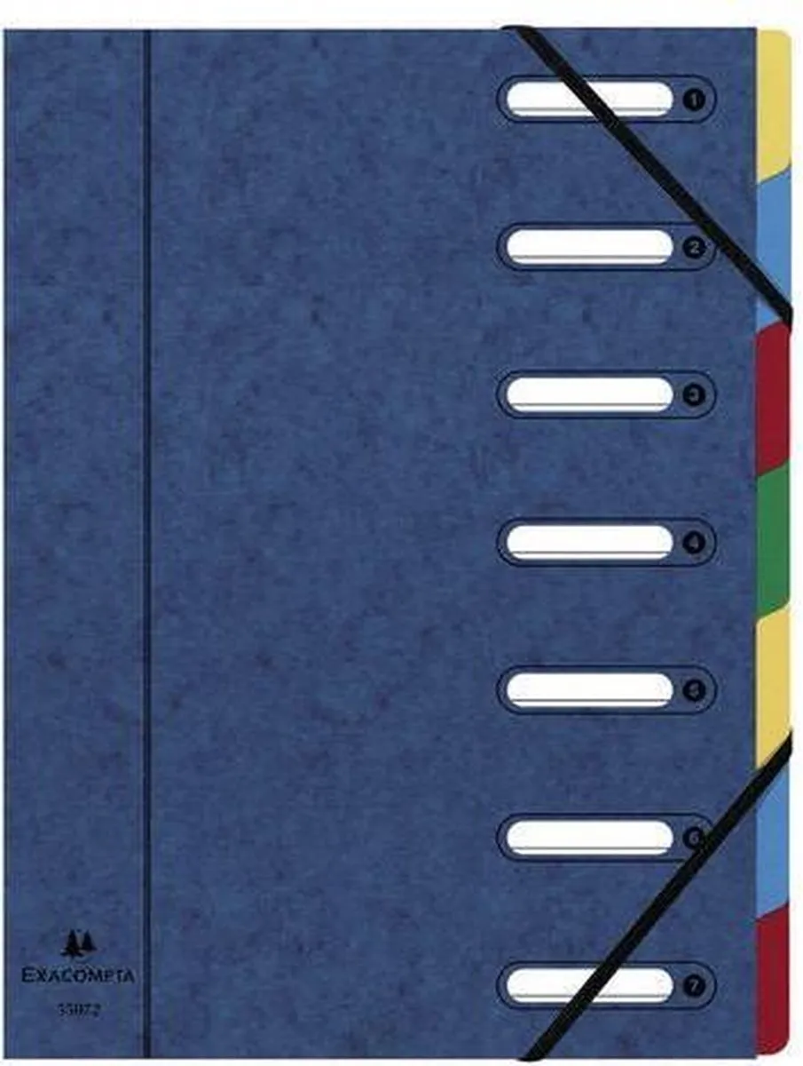 Exacompta Orderportefeuille A4 7-vaks