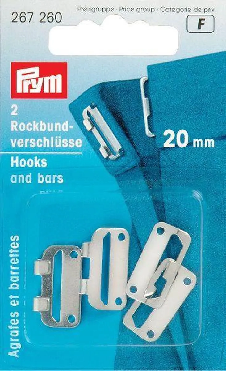 Prym Rokhaken ST 20mm - 2 Stuks