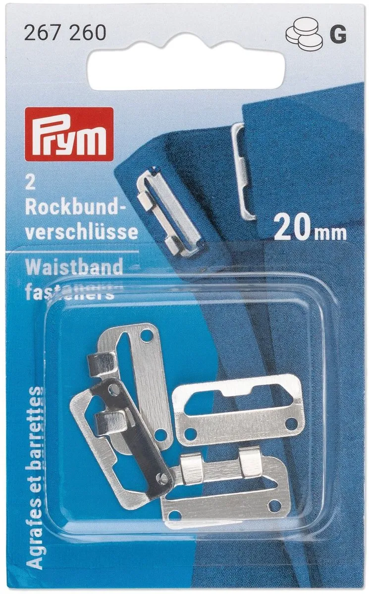 Prym Rokhaken ST 20mm - 2 Stuks