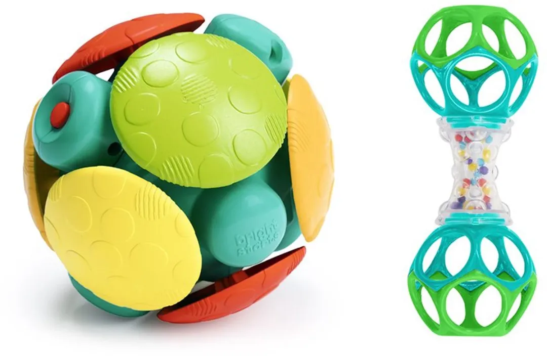Bright Starts Wobble & Rattle Gift Set Rammelaar